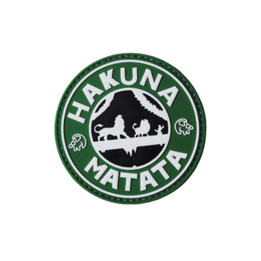 Picture of Black Hakuna Matata Patch