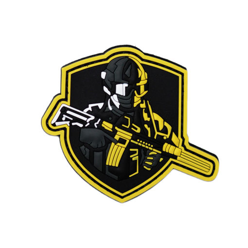 Picture of Black Swat Yellow Patch