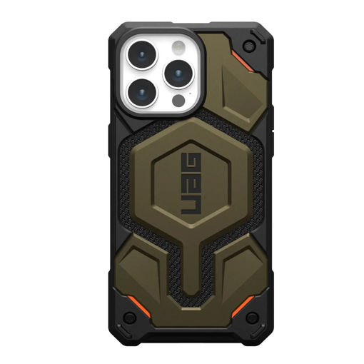 Picture of UAG Monarch Pro Magsafe Case for iPhone 15 Pro Max - Kevlar Green