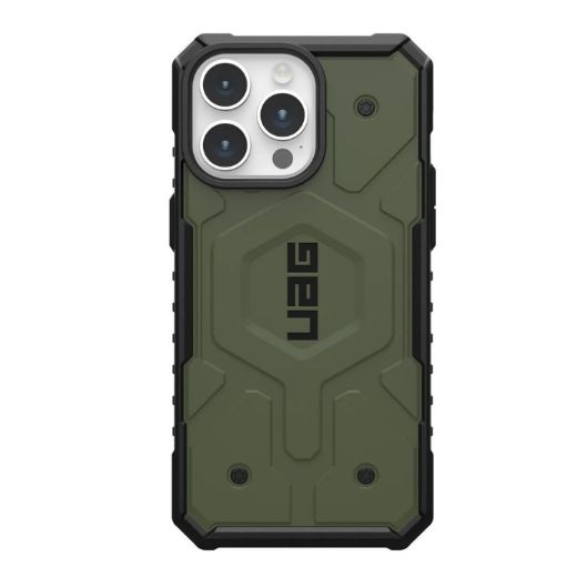 Picture of UAG Pathfinder Magsafe Case for iPhone 15 Pro - Olive Drab