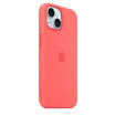 Picture of Apple iPhone 15 Silicone Case with MagSafe - Guava