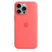 Picture of Apple iPhone 15 Pro Max Silicone Case with MagSafe - Guava
