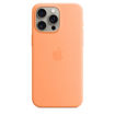 Picture of Apple iPhone 15 Pro Max Silicone Case with MagSafe - Orange Sorbet