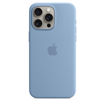 Picture of Apple iPhone 15 Pro Max Silicone Case with MagSafe - Winter Blue