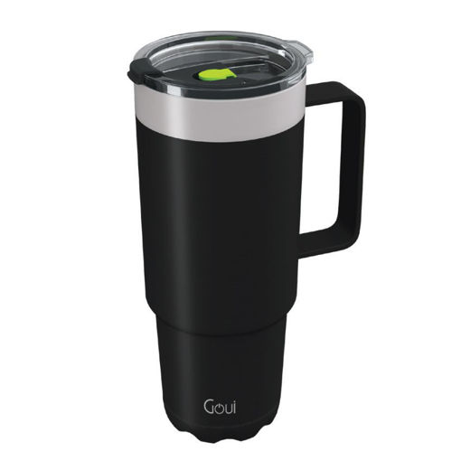 Picture of Goui Tumbler Stainless Steel Cup with Handle - Black