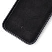 Picture of Gold Black Leather Case Luxe with MagSafe for iPhone 15 Pro Max - Black
