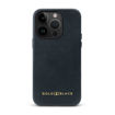 Picture of Gold Black Leather Case Luxe with MagSafe for iPhone 15 Pro Max - Blue