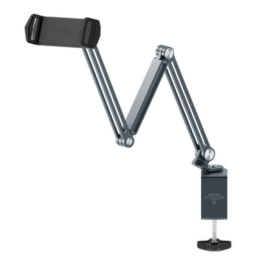 Picture of Momax Multi-Stand Full Motion Desk Mount for Tablet - Space Grey
