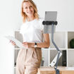 Picture of Momax Multi-Stand Full Motion Desk Mount for Tablet - Space Grey