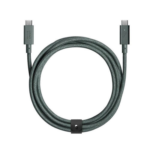 Picture of Native Union Belt Cable Pro 240W USB-C to USB-C 2.4M - Slate Green
