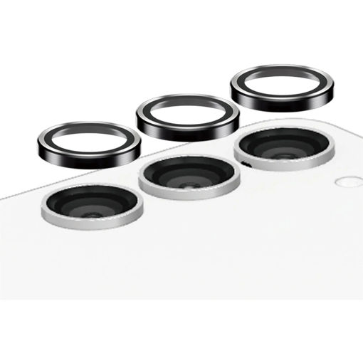 Picture of PanzerGlass Hoops Lens Protector for Galaxy S23 FE 2023 - Black