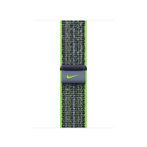 Picture of Apple Nike Sport Loop for Apple Watch 49/45/44/42mm - Bright Green/Blue