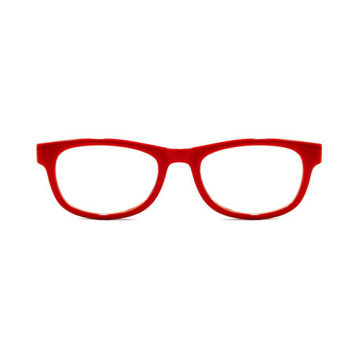 Picture of Specs Rectangle Frame Kids Screen Glasses - Red