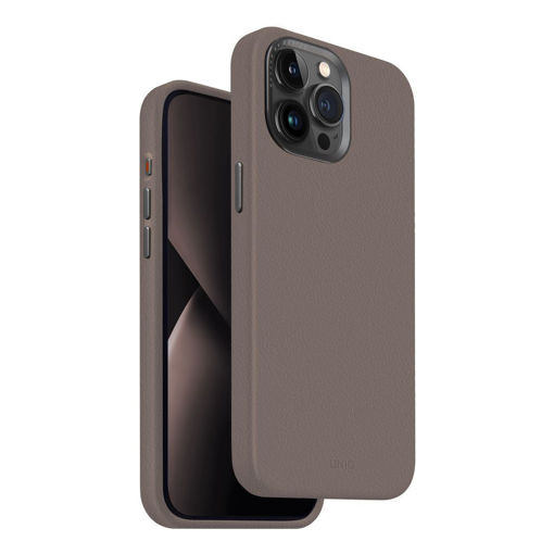 Picture of Uniq Hybrid for Case iPhone 15 Pro Magclick Charging Lyden - Flint Grey