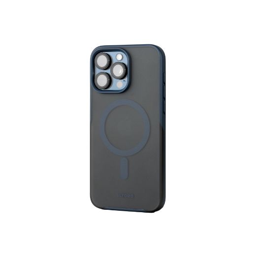 Picture of Eltoro Magsafe Smoke Rubberized Case for iPhone 15 Pro - Navy Blue