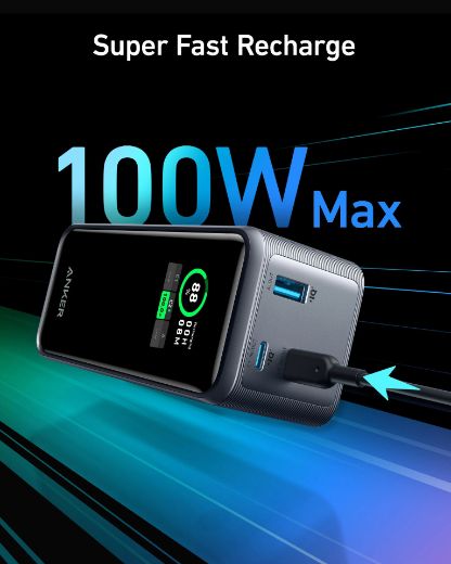 Picture of Anker Prime 20000mAh Power Bank 200W - Black