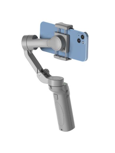 Picture of Porodo 3-Axis Gimbal Stabilizer 7H Battery Life - Gray