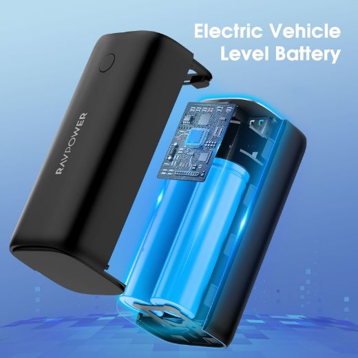 Picture of Ravpower Pro 20000mAh GaN PD70W 4-Port Portable Charger - Black
