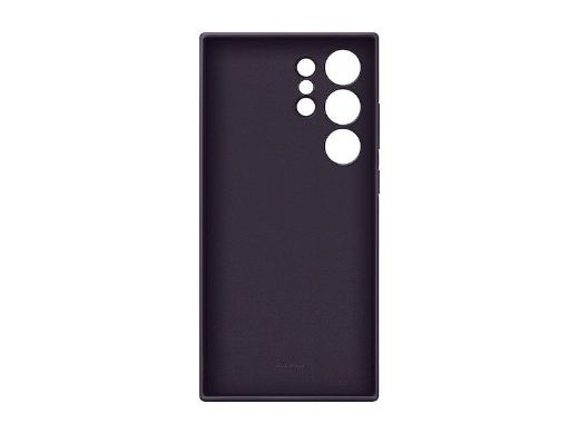 Picture of Samsung Galaxy S24 Ultra Vegan Leather Cover - Dark Violet