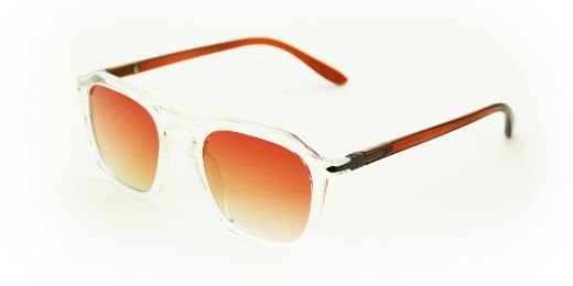 Picture of Looklight Francisco Unisex Sunglass - Crystal Brown
