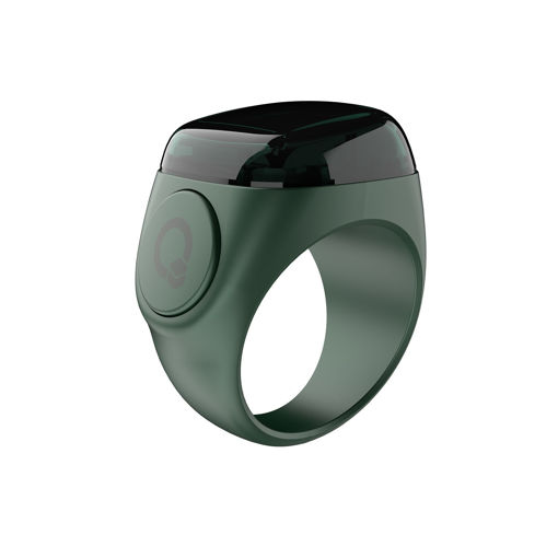 Picture of Iqibla Zikr Ring Noor N07 Bluetooth ring 18mm - Green