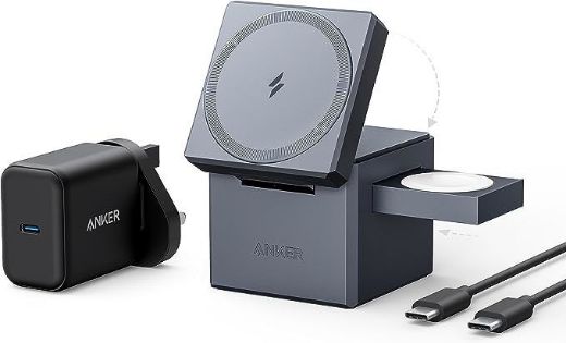 Picture of Anker 3-in-1 Cube with MagSafe - Gray