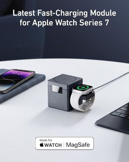 Picture of Anker 3-in-1 Cube with MagSafe - Gray