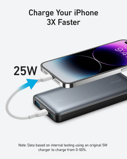 Picture of Anker 533 Power Bank PowerCore 25W 10000 PD - Black