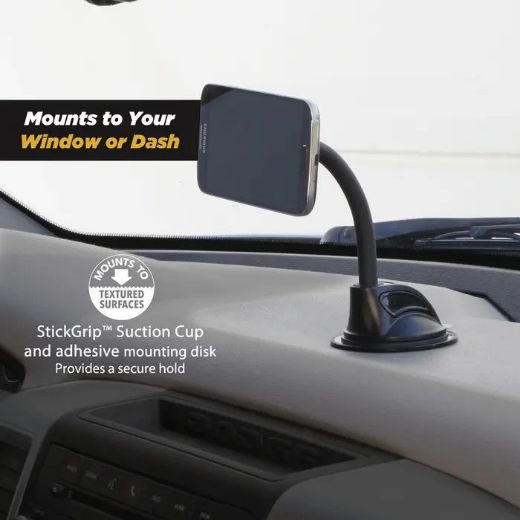 Picture of Scosche Magic Mount Suction Cup Phone - Black