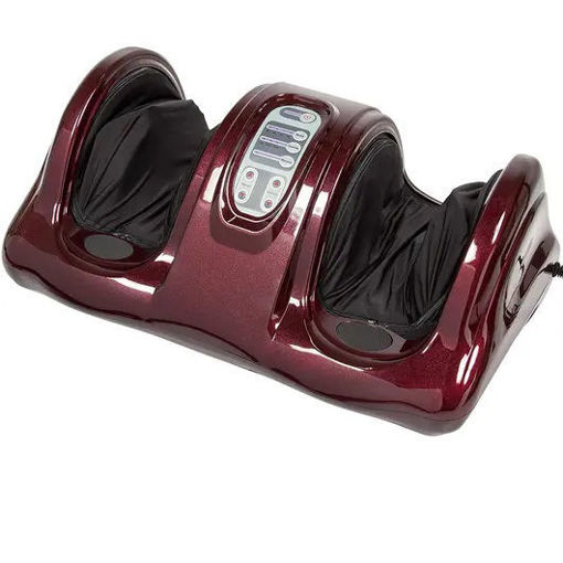 Picture of Shiatsu Deep-Kneading Foot Massager with Remote & Adjustable Intensity - Red