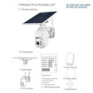 Picture of Outdoor Wireless 2MP Security Camera with Motion Detection 4G Solar -White