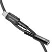 Picture of AceFast USB-C to 3.5mm Aluminum Alloy Headphones Adapter Cable - Black