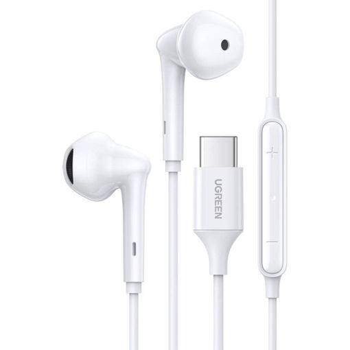 Picture of Ugreen Wired Earphones with Type-C Connector - White