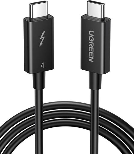Picture of Ugreen Thunderbolt 4 USB-C Pro Cable 0.8M - Black