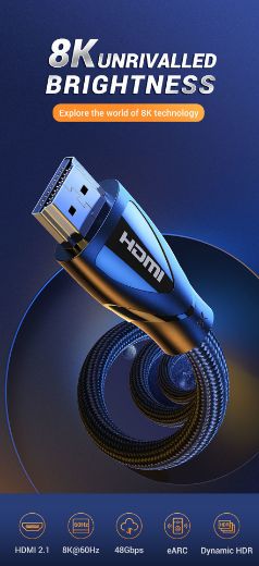 Picture of Ugreen HDMI 8K Cable 3M - Black