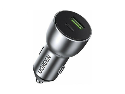 Picture of Ugreen 52.5W Car Charger - Space Grey
