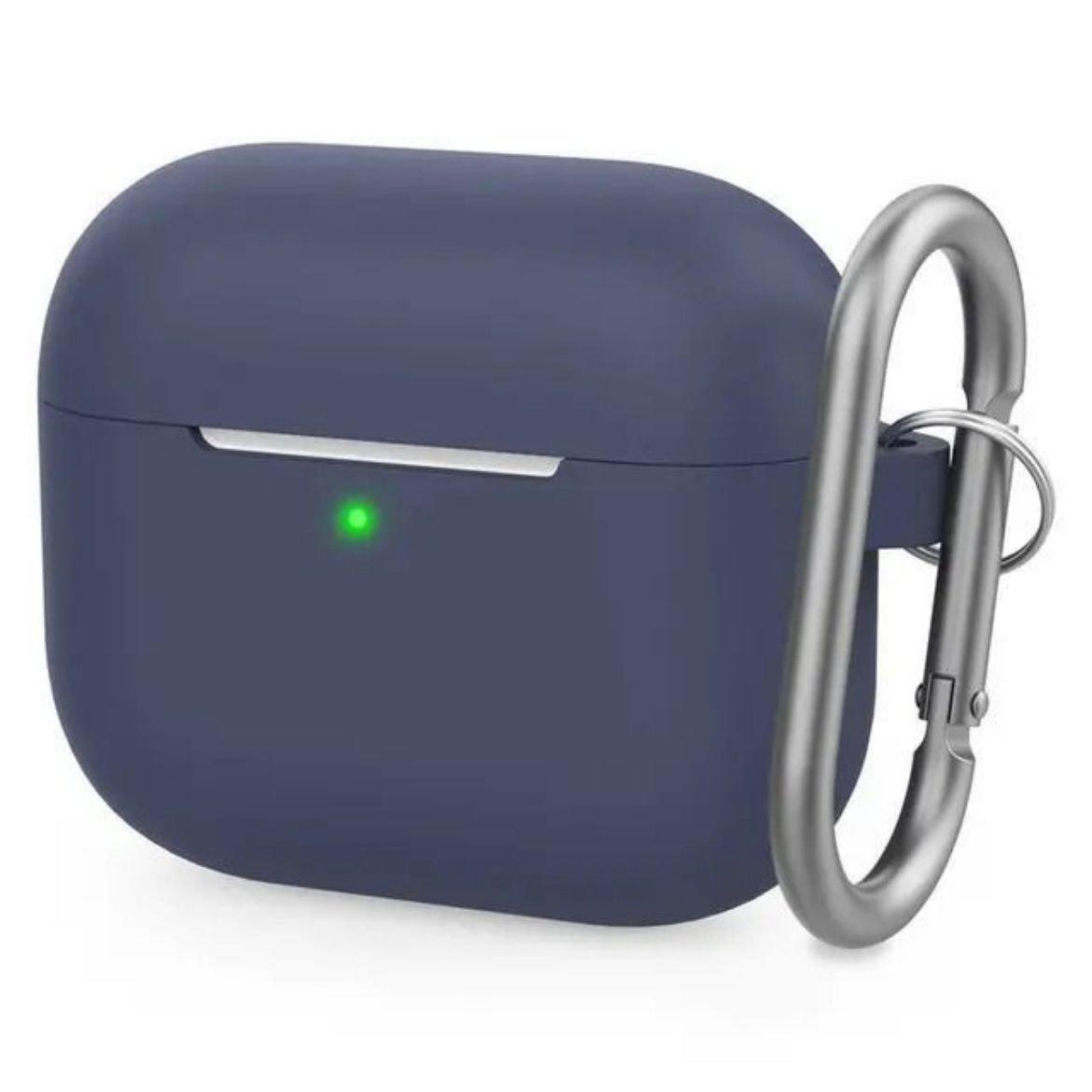 Picture of Ahastyle Full Cover Silicone Keychain Case for AirPods 3 - Navy Blue