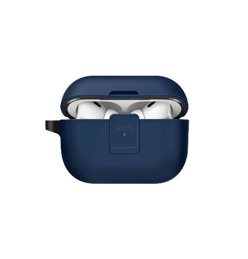 Picture of Uniq Clyde Gen Lock Case for Airpods Pro 2nd Gen - Royal Blue/Dark Grey