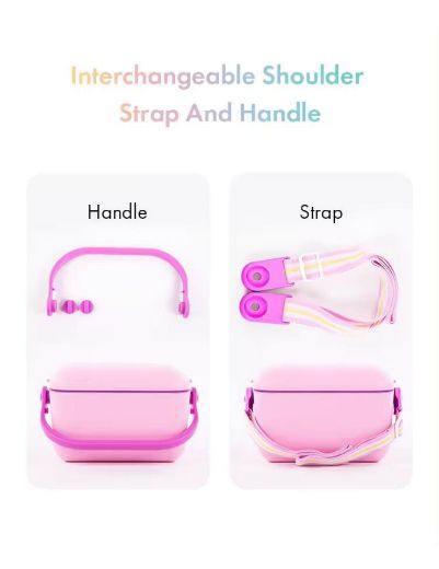 Picture of IceMaster Cooler Box 12L with Handle and Strap Portable - Lilac