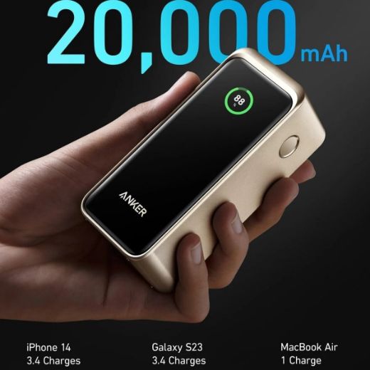 Picture of Anker Prime 20000mAh Power Bank 200W Series 7- Gold