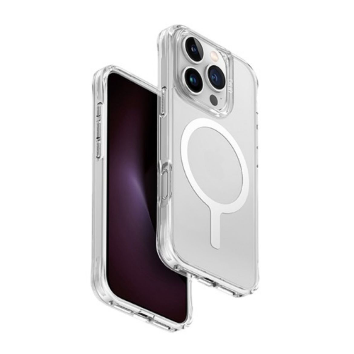Picture of Uniq Hybrid Case for iPhone 16 Pro Magclick Charging Lifepro Xtreme Af - Dove Frost Clear