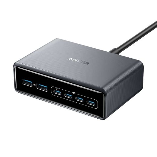 Picture of Anker Prime Charger 200W 6 Ports GaN - Silver