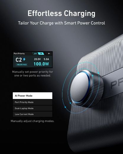 Picture of Anker Prime Charger 250W 6 Ports GaN Prime - Silver