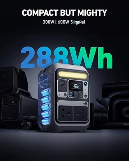 Picture of Anker SOLIX C300 Portable Power Station 300W / 288Wh - Black
