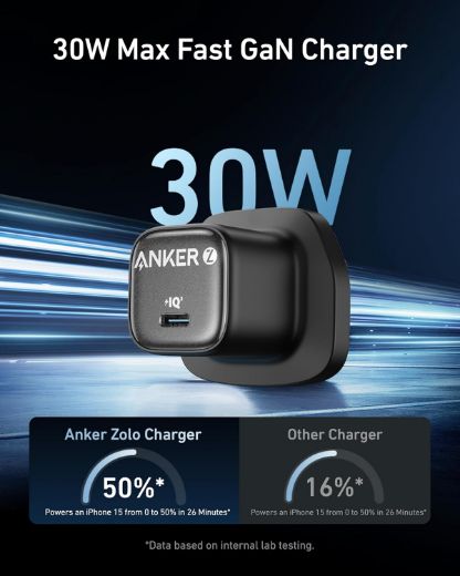 Picture of Anker Zolo Charger 30W PD 3.0 - Black