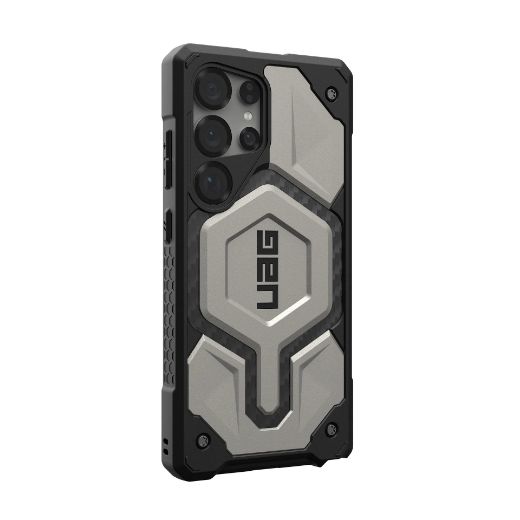 Picture of UAG Monarch Pro Case for Samsung Galaxy S25 Ultra - Titanium