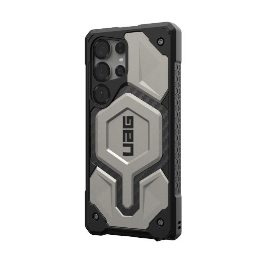 Picture of UAG Monarch Pro Case for Samsung Galaxy S25 Ultra - Titanium