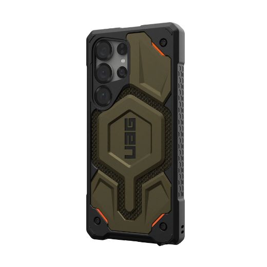 Picture of UAG Kevlar Monarch Pro Case for Samsung Galaxy S25 Ultra - Kevlar Element Green