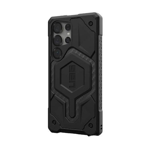 Picture of UAG Monarch Pro Case for Samsung Galaxy S25 Ultra - Carbon Fiber