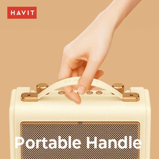 Picture of Havit Bluetooth Speaker With Microphone - Beige